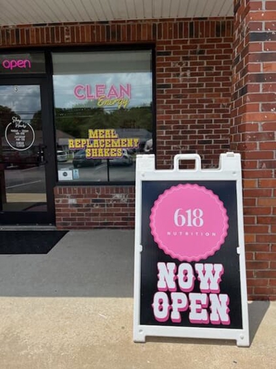 Sidewalk Signs Photo